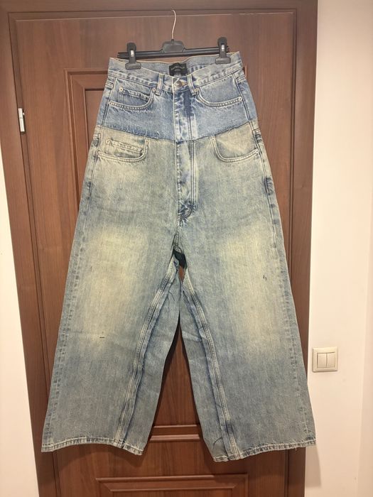 Blugi Balenciaga cut up jeans