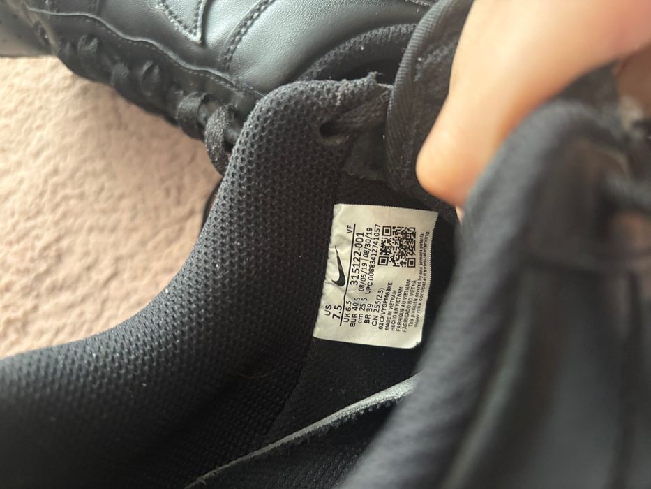 Черен NIKE AIR FORCE 1 унисекс