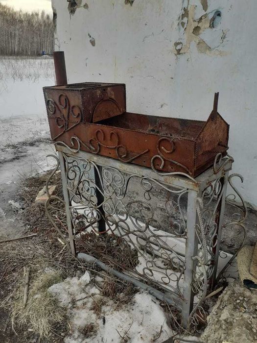 Мангал стационарный без казана