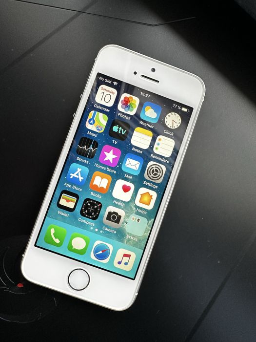 Iphone 5s Silver 16gb impecabil