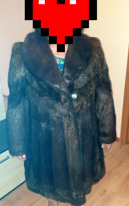 Шуба из нутрии 50 размер