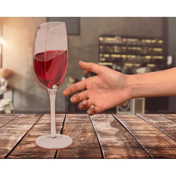 Половин чаша за вино - 200 мл