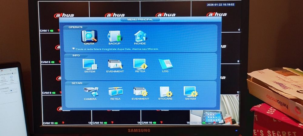 2) DVR HD  cu 16 porturi Dahua - Vandut
