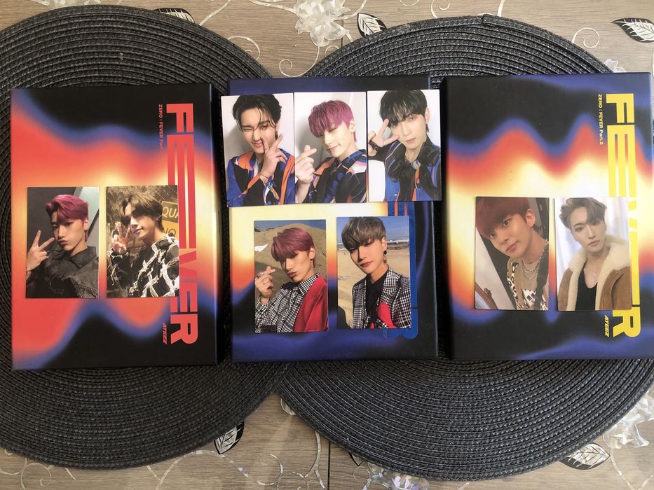 ATEEZ - ZERO : FEVER Part .2 ( A, Diary и Z Version )