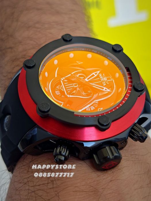 INVICTA Star Wars Darth Vader Limited edition 52 mm, Инвикта нов мъжки часовник