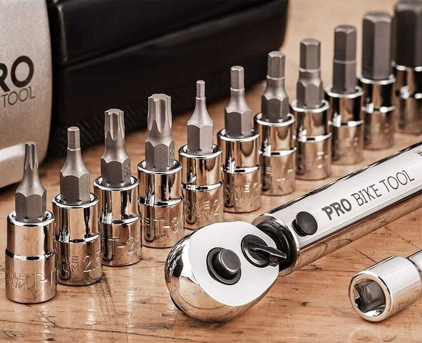 PRO BIKE TOOL Set de torx, chei dinamometrice de 1/4 inch,sigilat