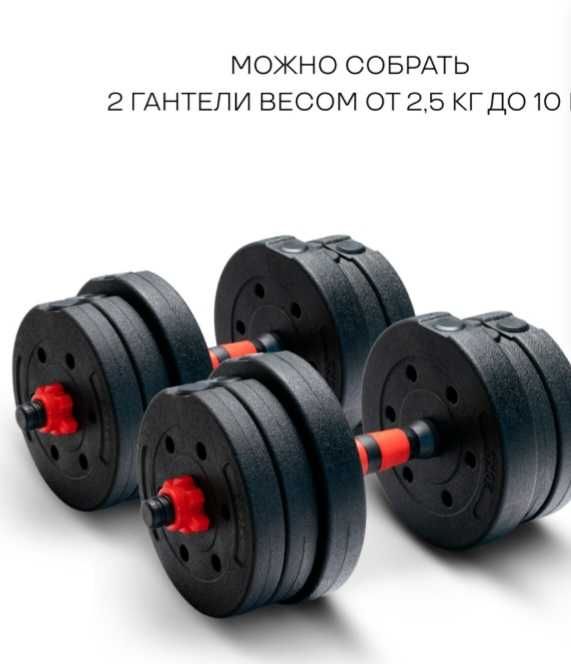 Гантели разборные
