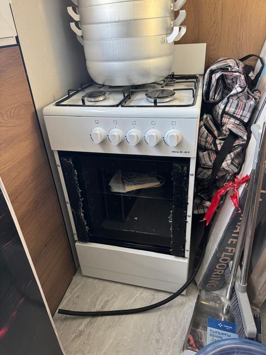 Газовый плита с Духовка
