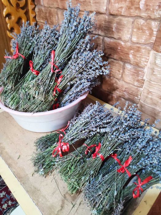Букетики из сухосветов Лаванды