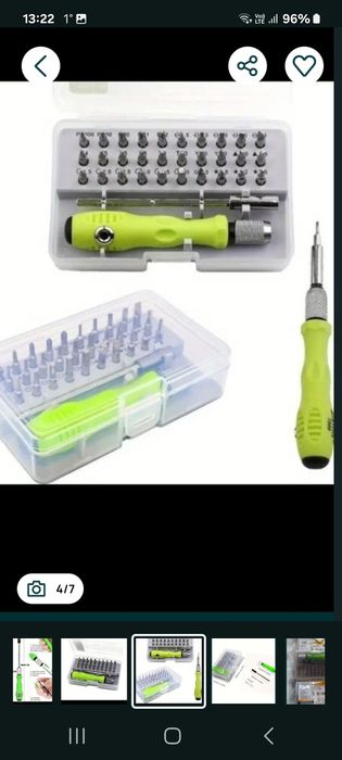 Set șurubelnițe 32in 1 pentru lucrări  fine