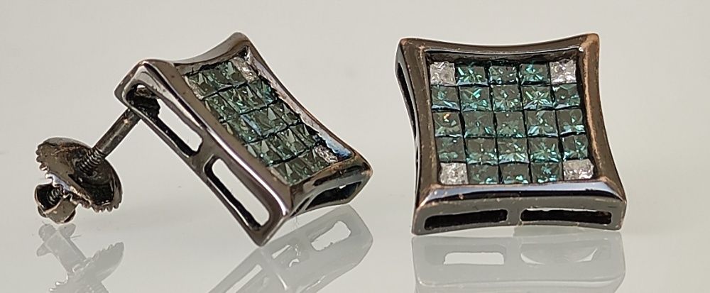 Cercei 14kdiamante naturale 4ct