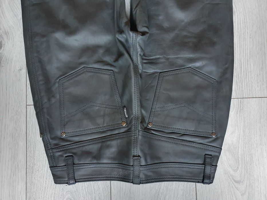 Pantaloni de piele POLO "Jamming Regular Cut" Marimea 40 (Talie 74 cm)