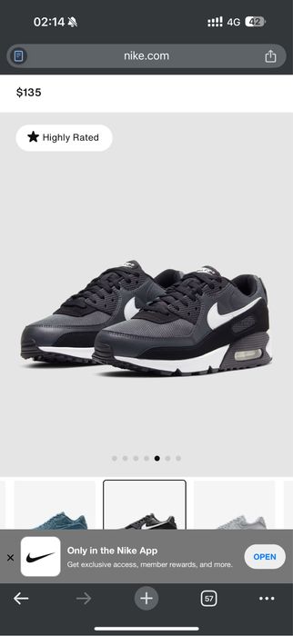 Air max 90 новые  кроссовки