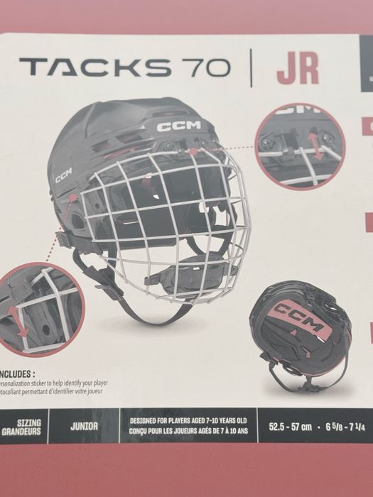 Продается шлем хоккейный CCM