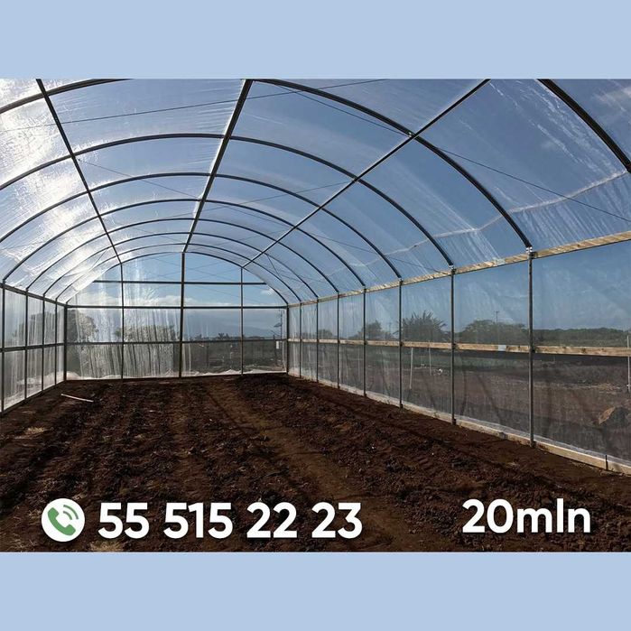 Koreya issiqxonalari va issiqxona uchun materiallar