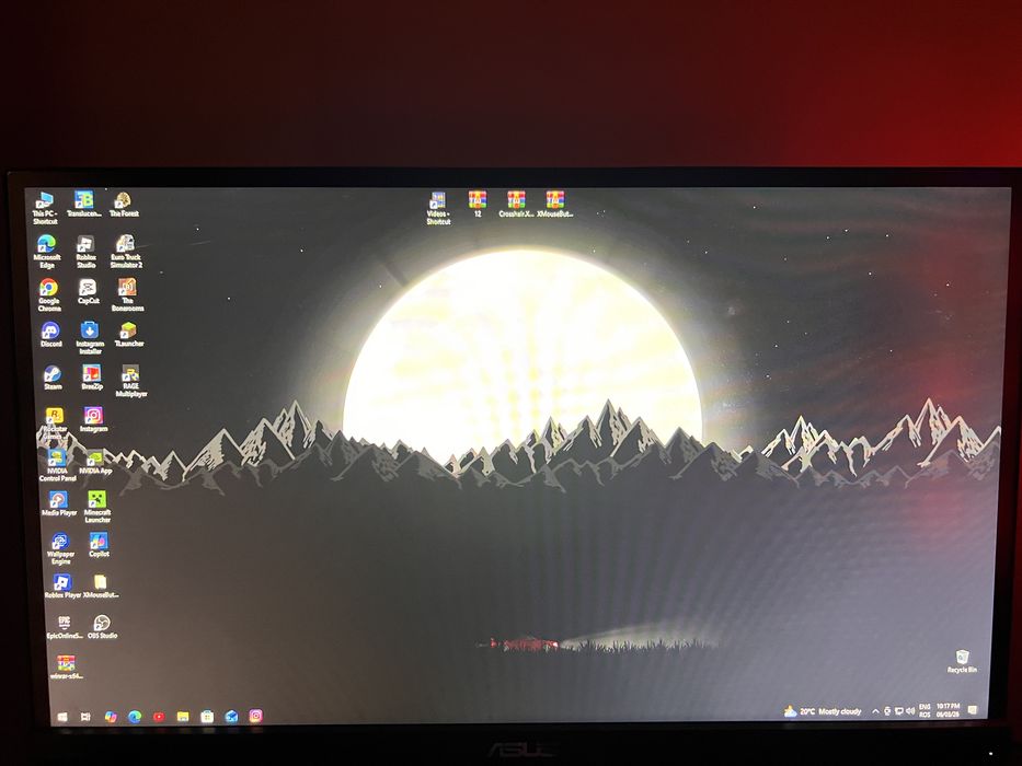 Vand set up gaming