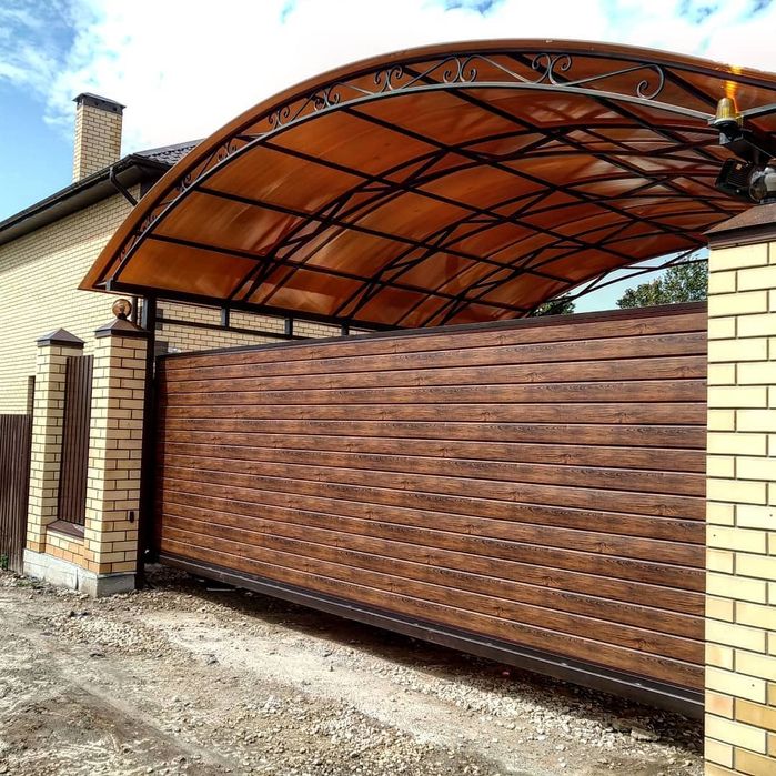 Ворота Хай Тэк стиле