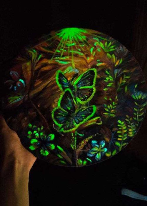 Картина маслом «Метаморфозы. Пульсация жизни»