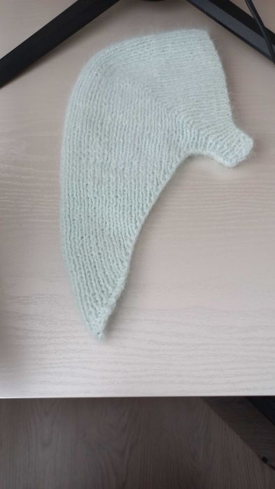 Вязаные тапочки  из шерсти