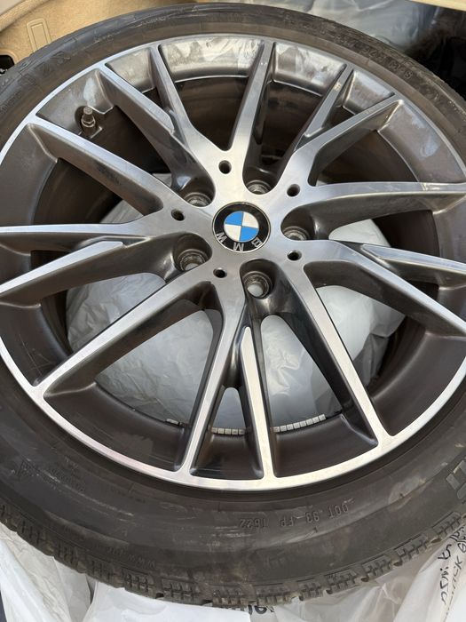 4 джанти с 4 зимни гуми BMW 195/55/17 Pirelli