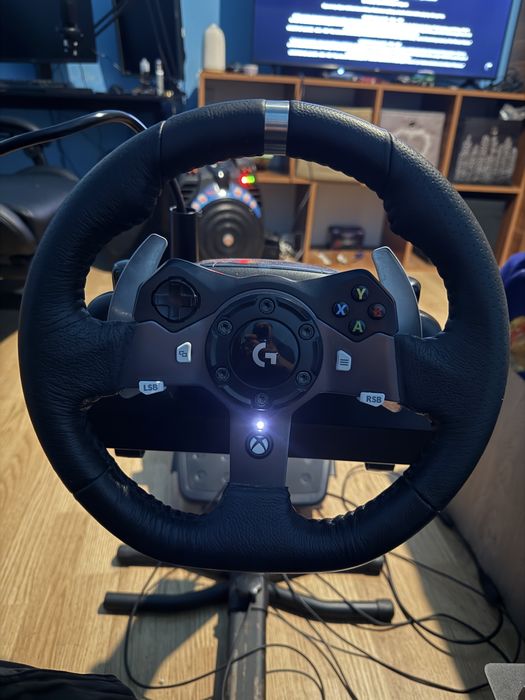 Logitech g920 +schimbator logitech shifter