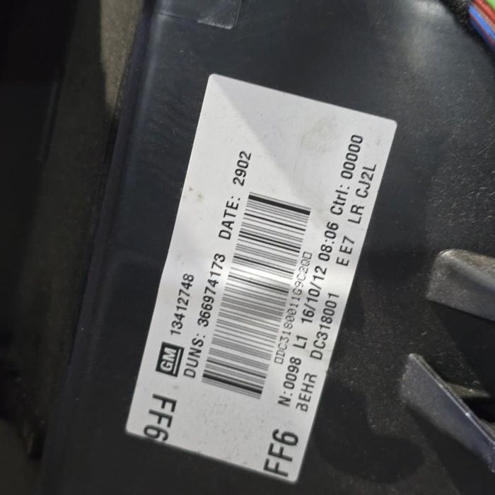 Carcasa aeroterma climatronic Opel Astra J GTC