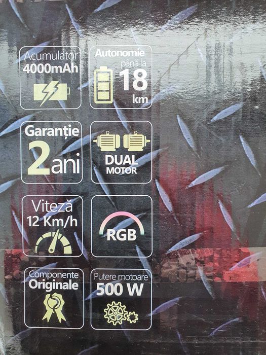 Hoverboard Freewheel Glow, Autonomie 18 km