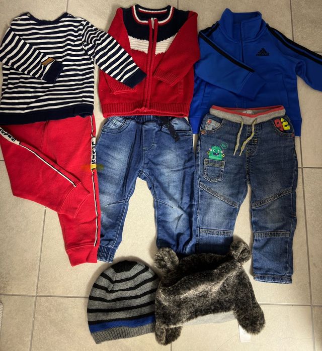 Lot hainute marimea 80 Levis, Adidas, Orchestra