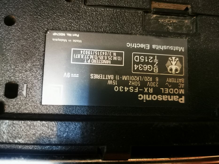 Casetofon Panasonic