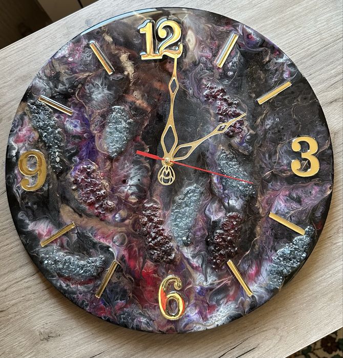 Премиум настенные часы ручной работы | Resin Art