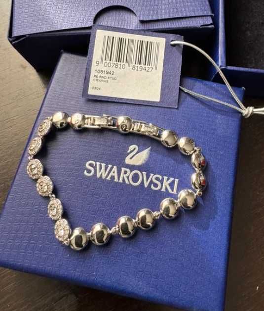 Bratara Swarovski Angelic Argintie - nouă, în cutie