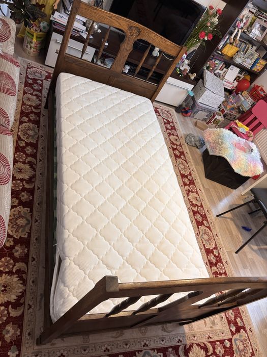 Pat 1 persoana lemn masiv de fag