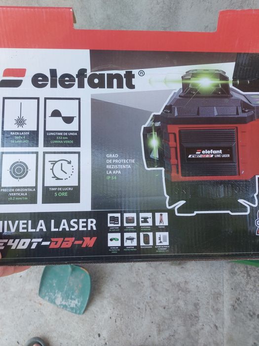 Nivela laser   Elefant