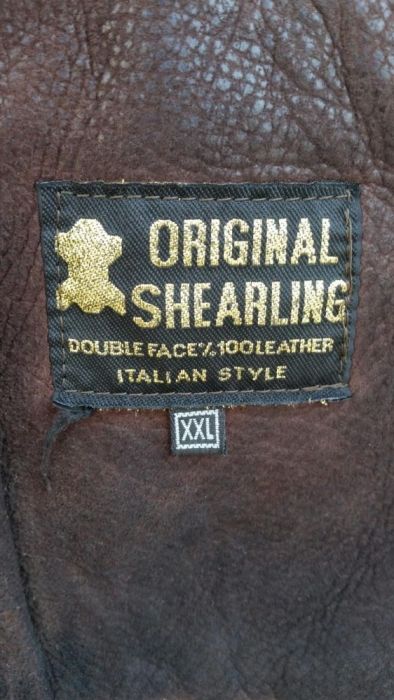 Мужская итальянская дубленка