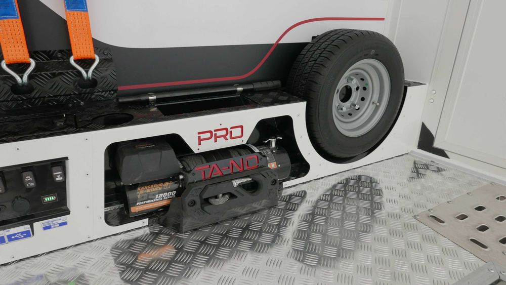 Remorca transport auto 6M inchisa TA-NO SPORT TRANSPORTER 60 PREMIUM