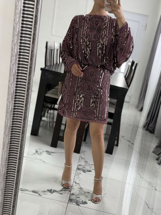 Rochie Asos scurta cu aplicatii