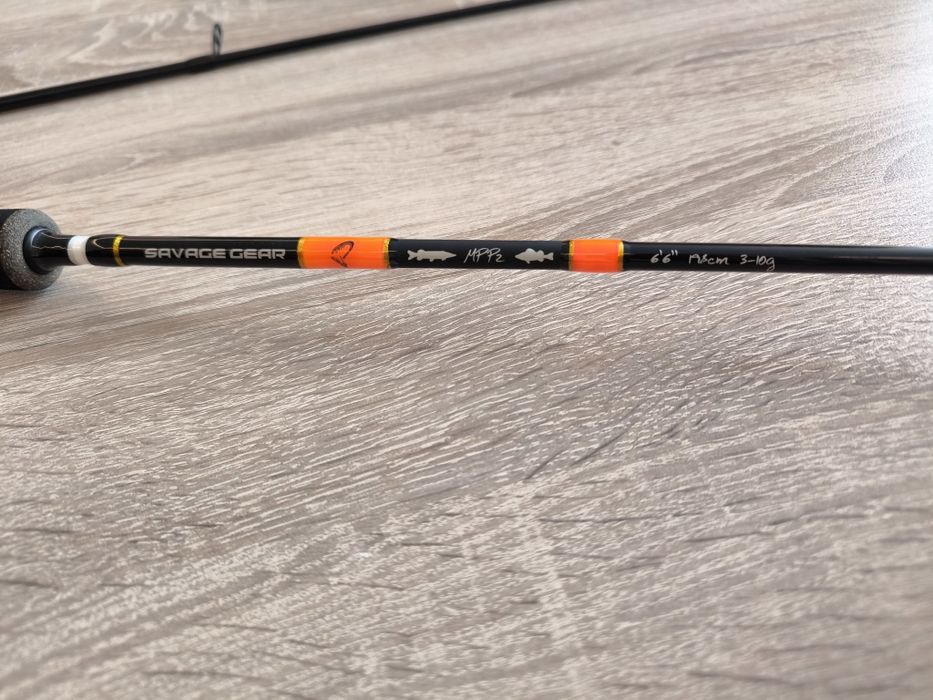 Savage Gear MPP2 1.98 м (6’6’’) 3–10 г – отлична, с калъф