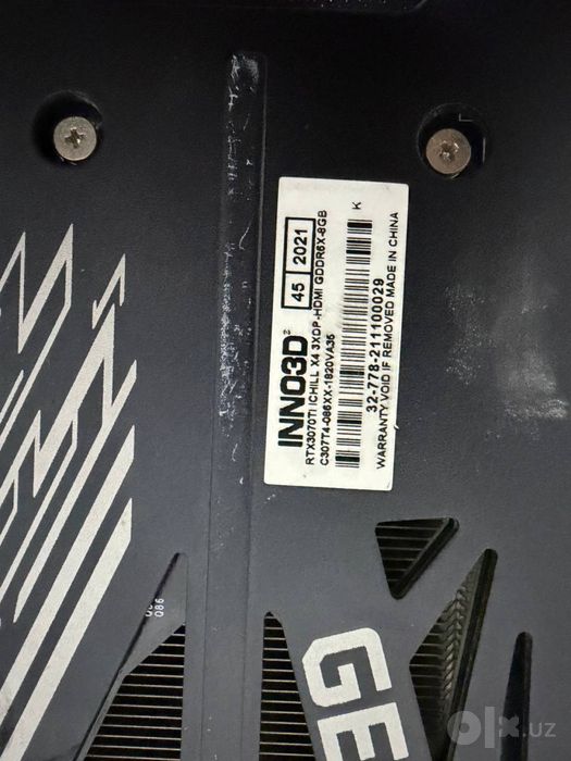 Video karta RTX3070  GDDR 6x-8GB