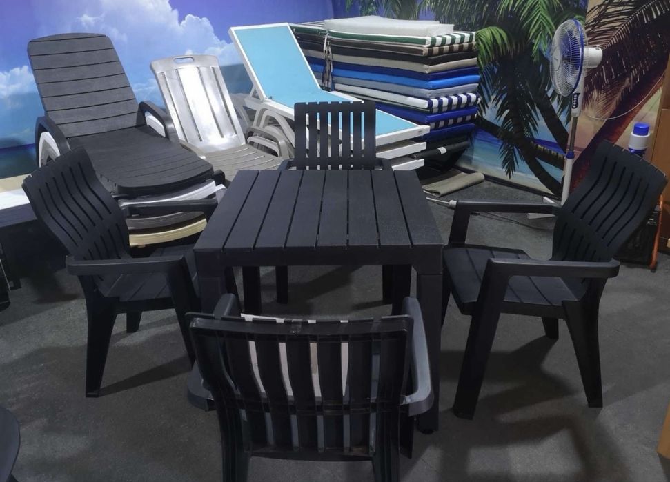 Летние стол и стулья Кант