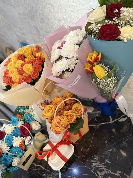 Продам цветы ,букет 8к