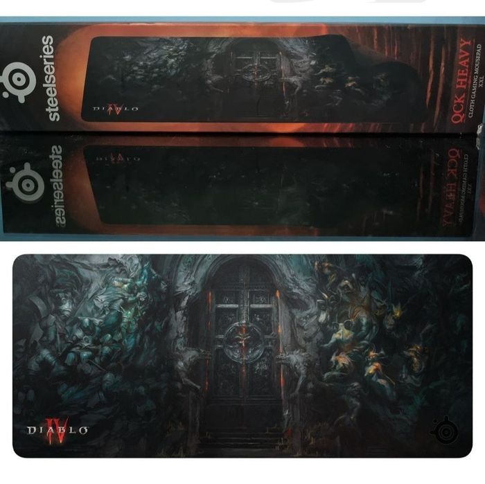 Оригинал! Коврик Steelseries qck heavy xl Diablo (размер 900×400×4мм)