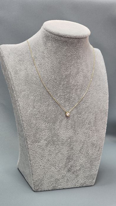 ‼️Дамско Златно Синджирче с Камъче‼️ - Заложна къща Бургас Галерия 65