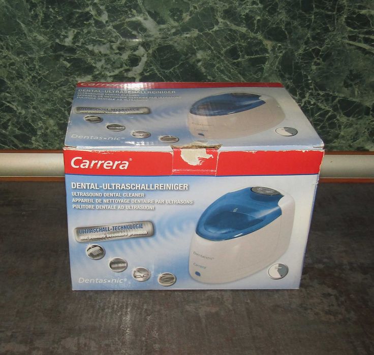 Ултразвукова ваничка за почистване на зъбни протези, бижута, украшения