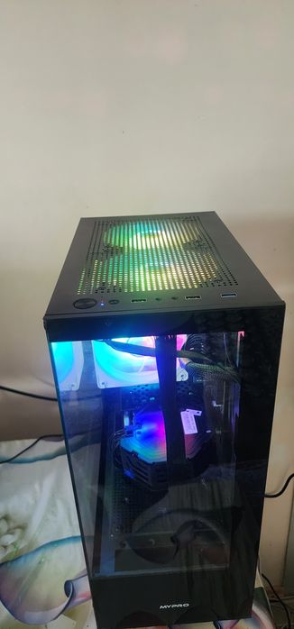 Игровой ПК Xeon 16/32 • RX 580 8GB • 16GB RAM • NVMe 512GB • Белая