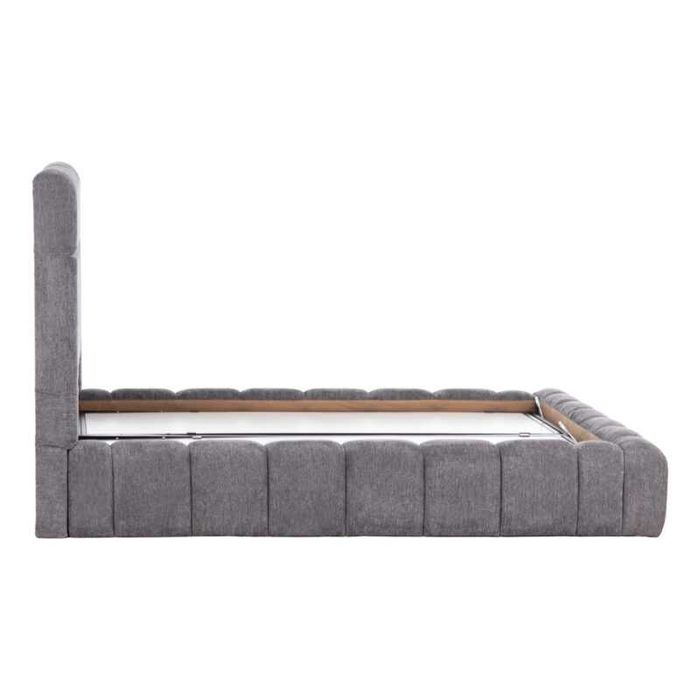 Легло, RAMON, Сив, Текстил, 160х200см.