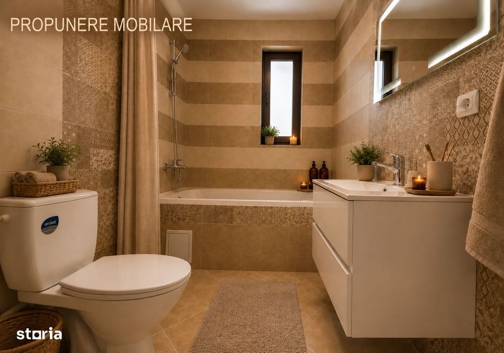 2 Camere | Mutare Imediată | Încălzire în Pardoseală | Parcare inclusa