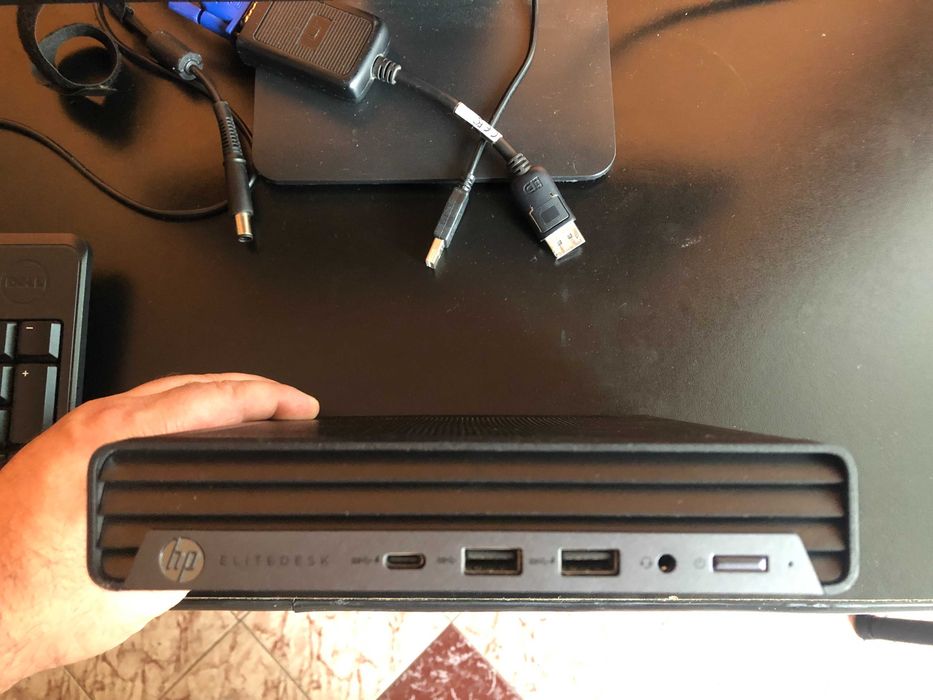 HP EliteDesk 805 G6 Mini, AMD Ryzen 5 Pro 4650GE 3.3 GHz (8 MB),8 GB, DDR4,No hard drve, AMD Radeon Vega
