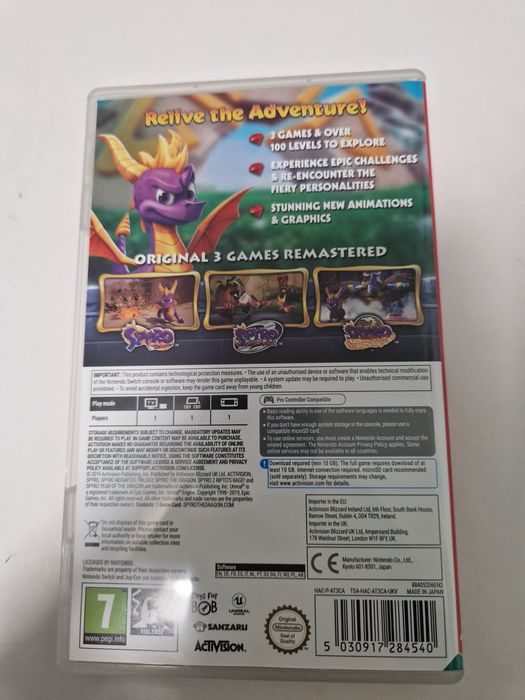 Игра Spyro Reignited Trilogy