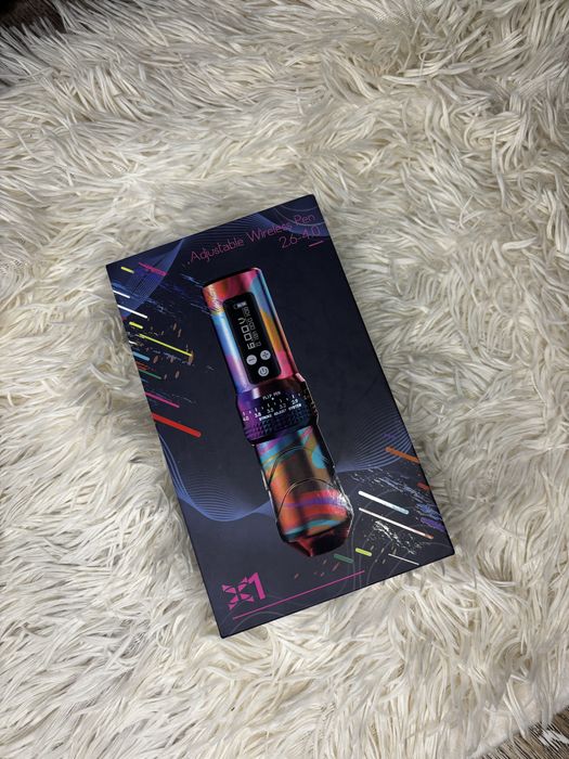 Mașină de tatuat wireless BRONC X1 – Adjustable Stroke 2.6–4.0 mm – stare excelentă