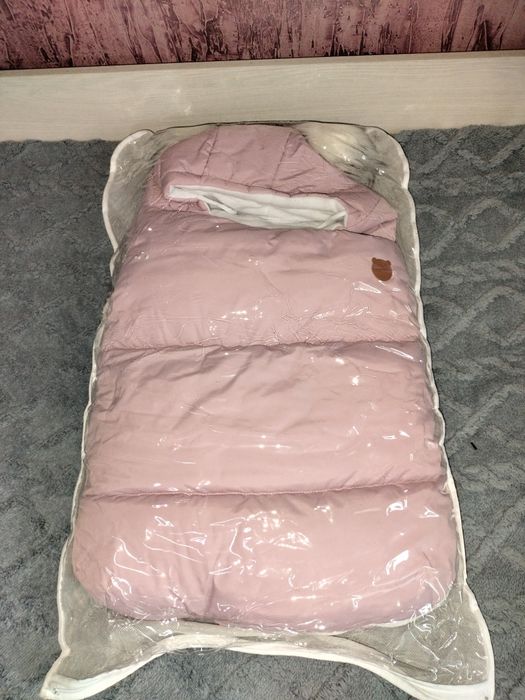 Конверт на выписку теплый для девочки